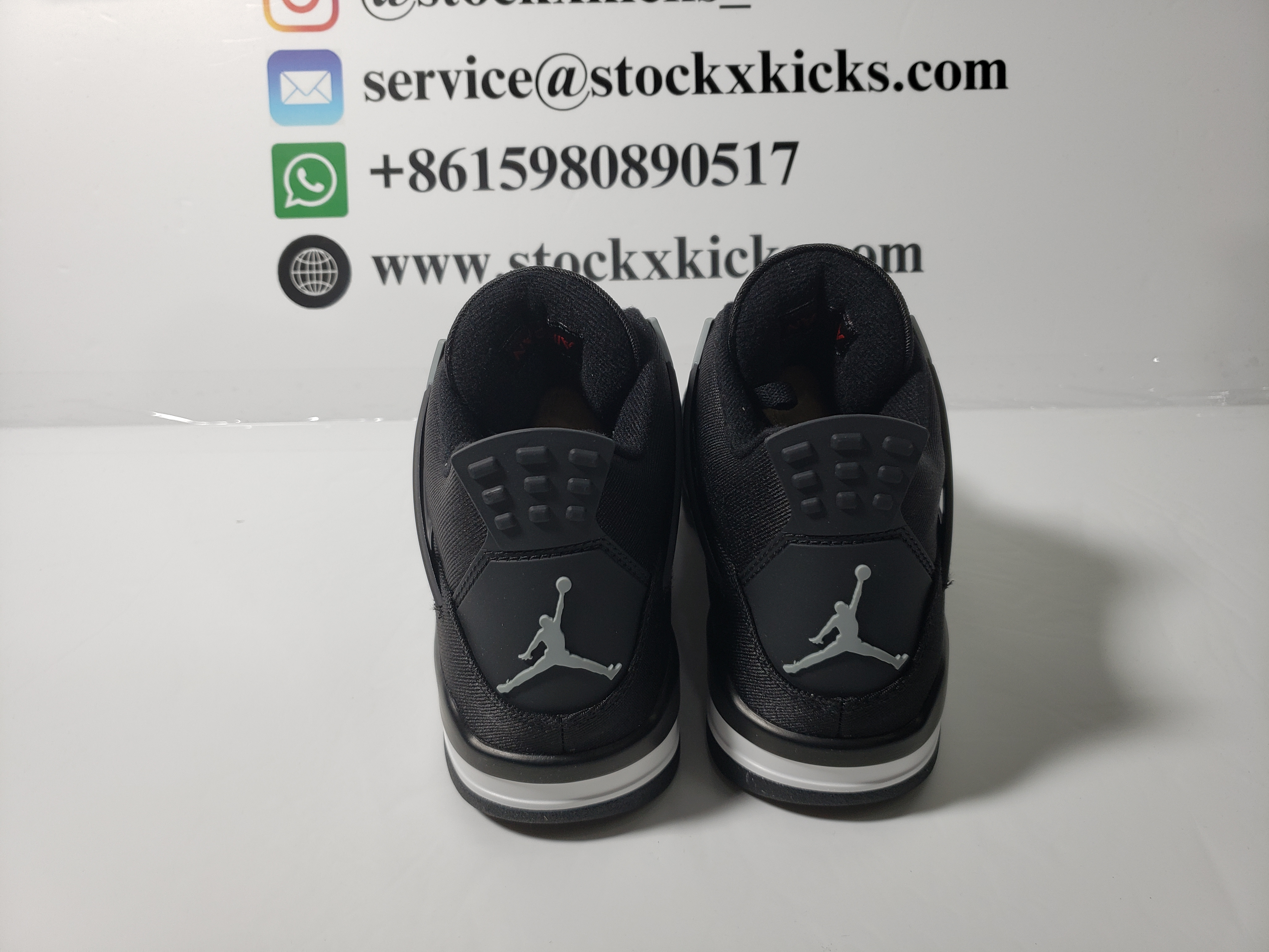 Special offer Batch Air Jordan 4 Retro Black Canvas DH7138-006 review STOCKXKICKS 01