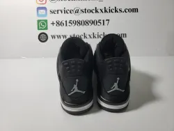 Special offer Batch Air Jordan 4 Retro Black Canvas DH7138-006 review STOCKXKICKS 02