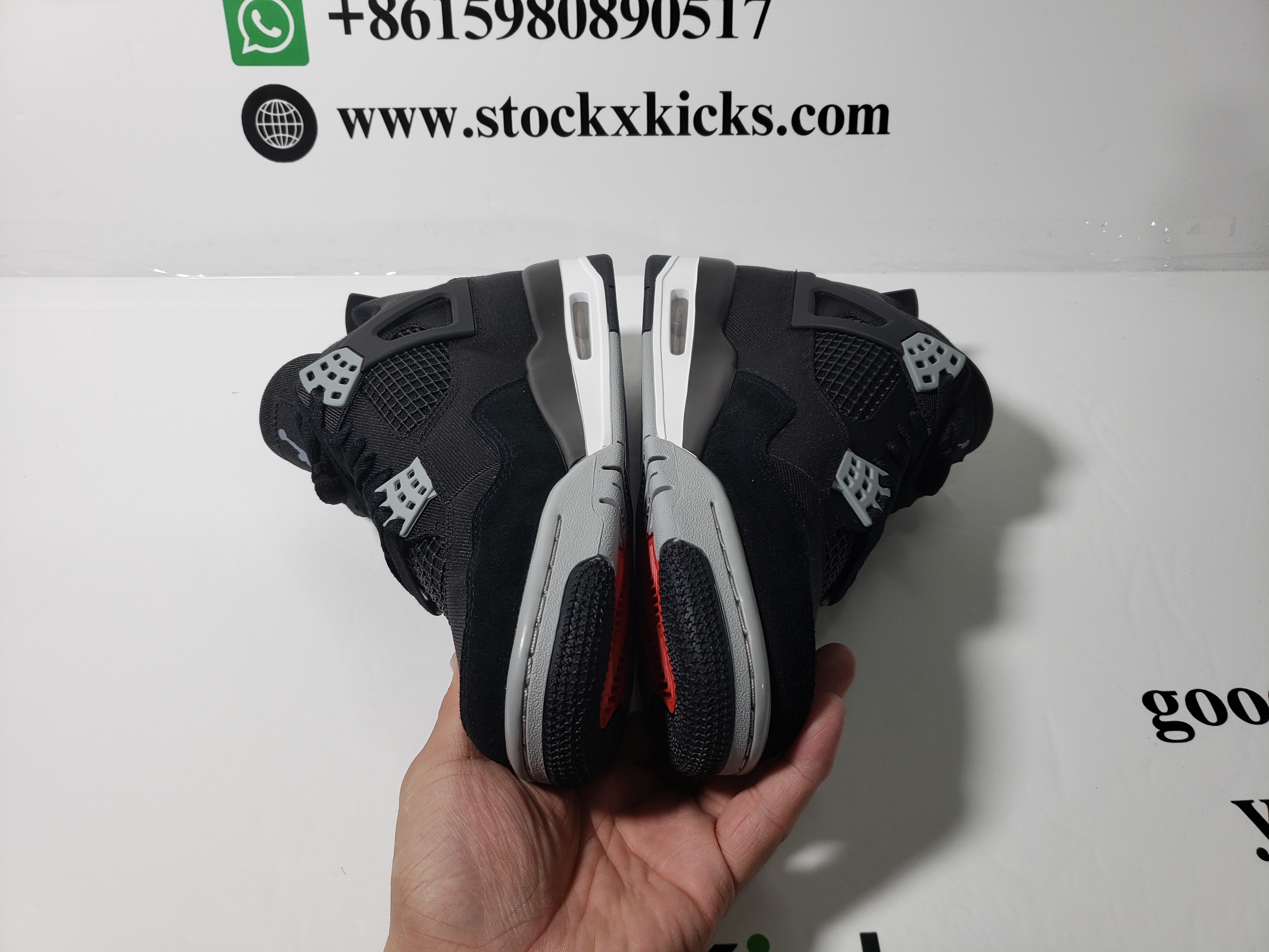 Special offer Batch Air Jordan 4 Retro Black Canvas DH7138-006 review STOCKXKICKS 03