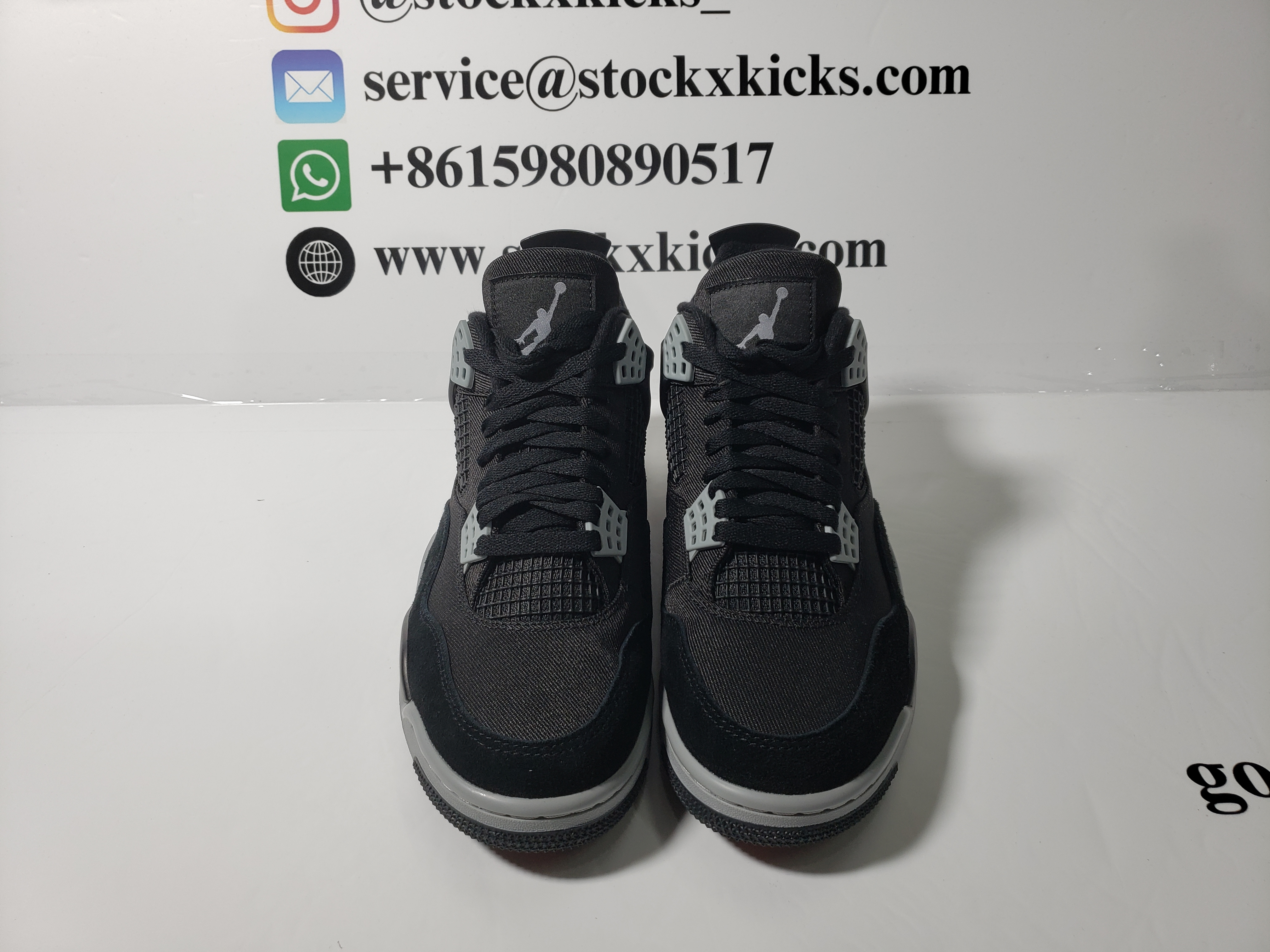 Special offer Batch Air Jordan 4 Retro Black Canvas DH7138-006 review STOCKXKICKS 02