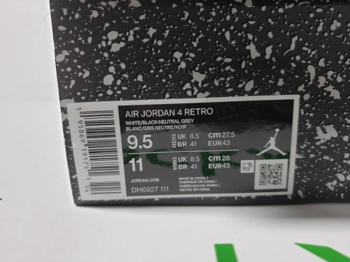 Special offer Batch Air Jordan 4 Retro Military Black DH6927-111 review 