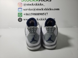 PK God Batch  Air Jordan 4 Retro White Midnight Navy DH6927-140 review STOCKXKICKS 02