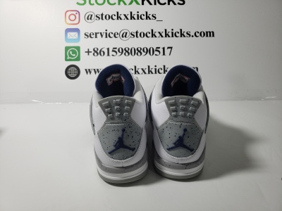 PK God Batch  Air Jordan 4 Retro White Midnight Navy DH6927-140 review STOCKXKICKS 01