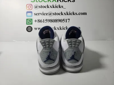 PK God Batch  Air Jordan 4 Retro White Midnight Navy DH6927-140 review STOCKXKICKS  01