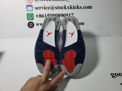 PK God Batch  Air Jordan 4 Retro White Midnight Navy DH6927-140 review STOCKXKICKS 06