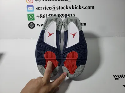 PK God Batch  Air Jordan 4 Retro White Midnight Navy DH6927-140 review STOCKXKICKS  05