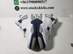 PK God Batch  Air Jordan 4 Retro White Midnight Navy DH6927-140 review STOCKXKICKS 05