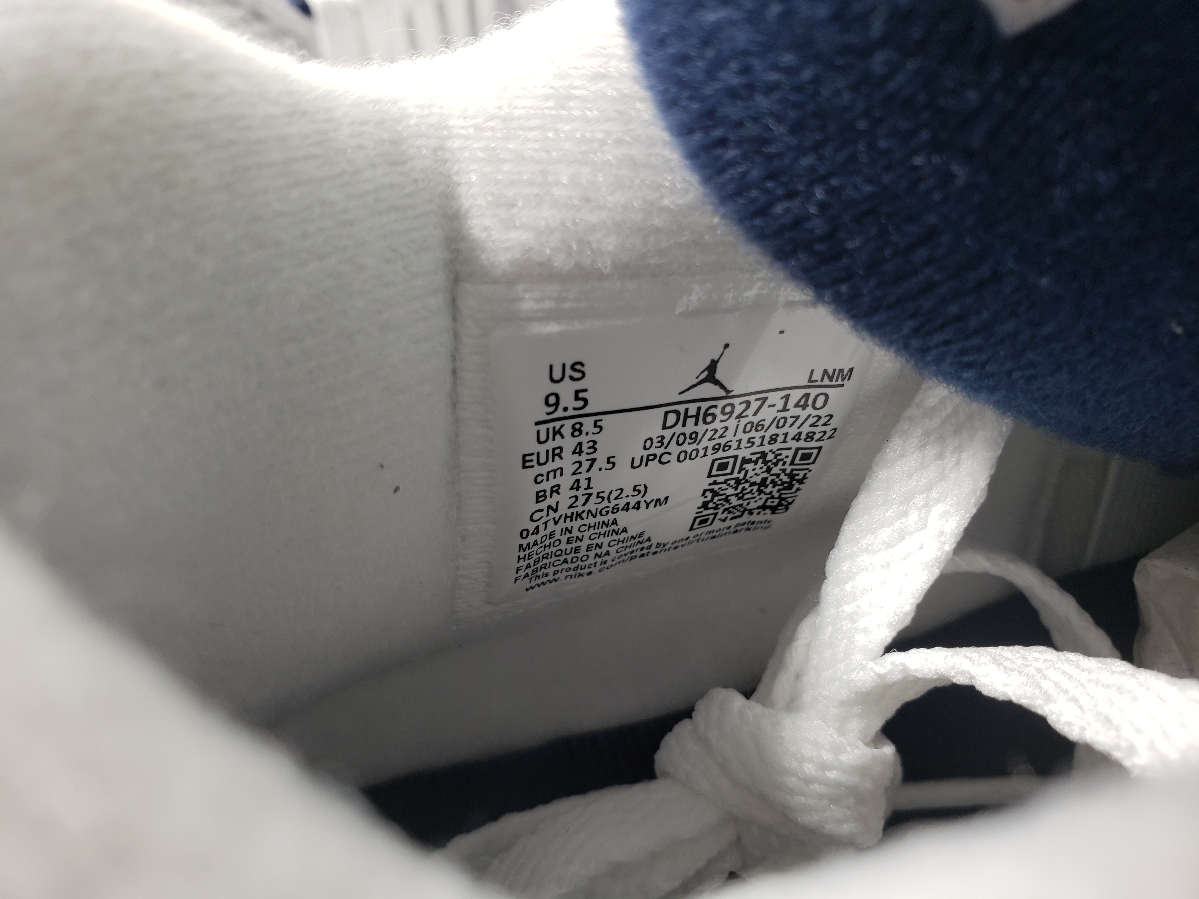 PK God Batch  Air Jordan 4 Retro White Midnight Navy DH6927-140 review STOCKXKICKS 06