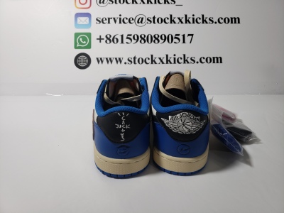 PK God Batch Air Jordan 1 Retro Low OG SP Fragment x Travis Scott DM7866-140 review STOCKXKICKS 01
