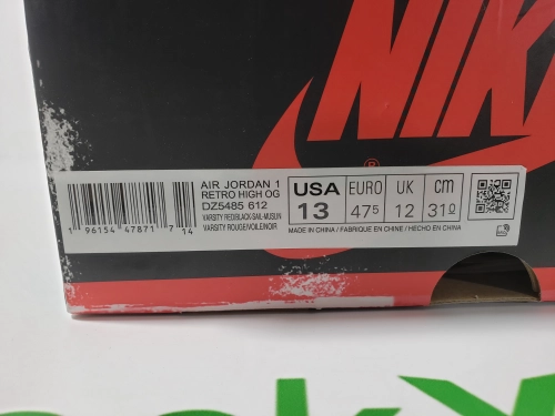 PK God Batch Air Jordan 1 Retro High OG Lost and Found DZ5485-612 review 