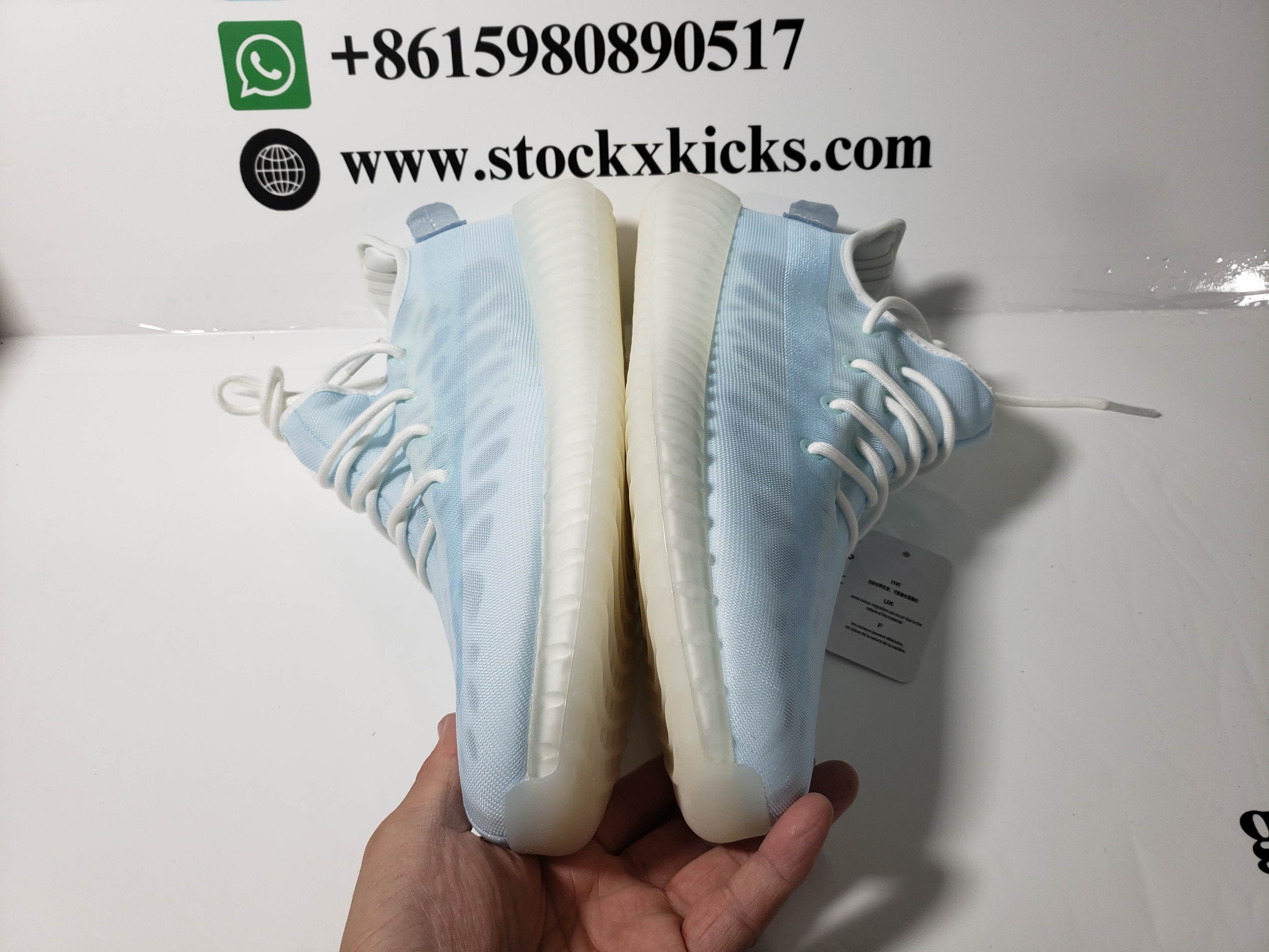 PK God Batch adidas Yeezy Boost 350 V2 Mono Ice GW2869 review STOCKXKICKS 04