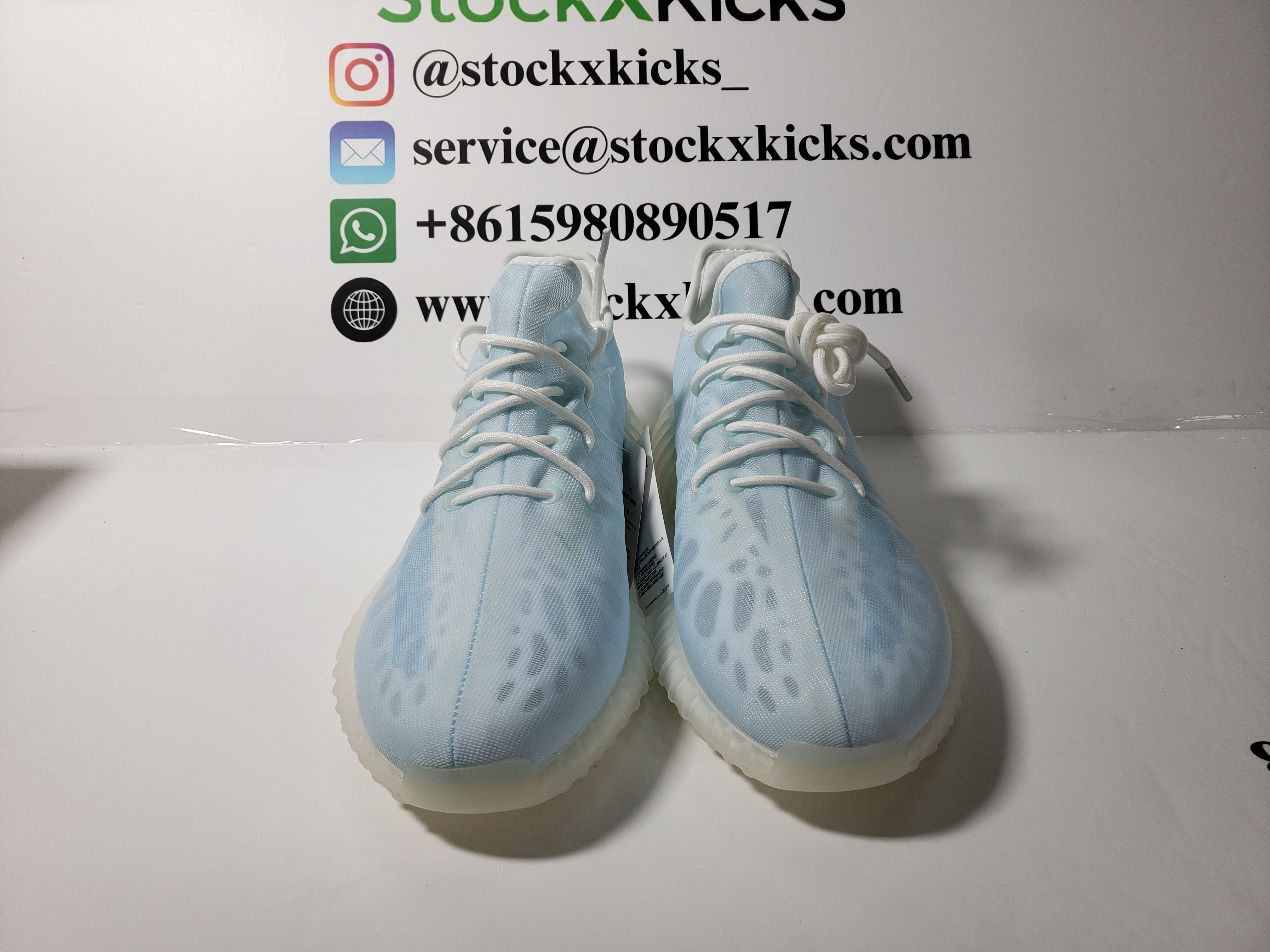 PK God Batch adidas Yeezy Boost 350 V2 Mono Ice GW2869 review STOCKXKICKS 02