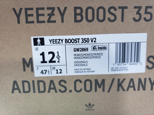 PK God Batch adidas Yeezy Boost 350 V2 Mono Ice GW2869 review 
