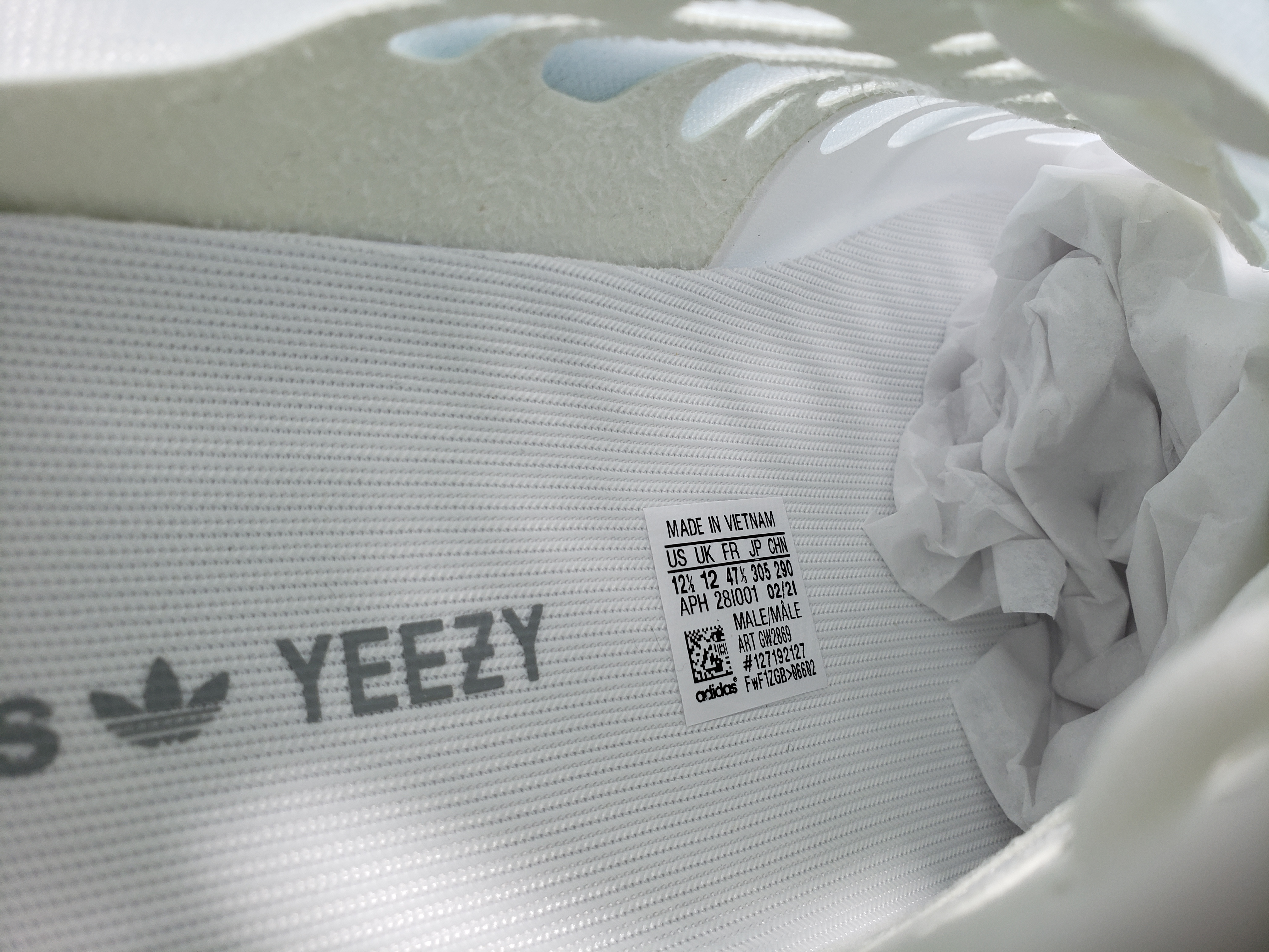 PK God Batch adidas Yeezy Boost 350 V2 Mono Ice GW2869 review STOCKXKICKS 06