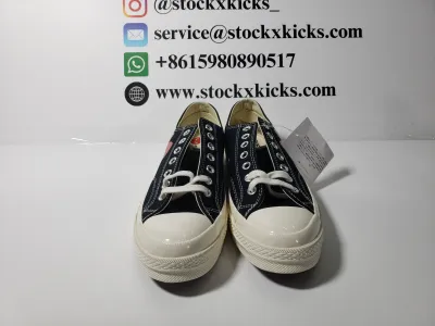 CDG Play x Converse Chuck Taylor All Star 70 OX 150206C review STOCKXKICKS 02