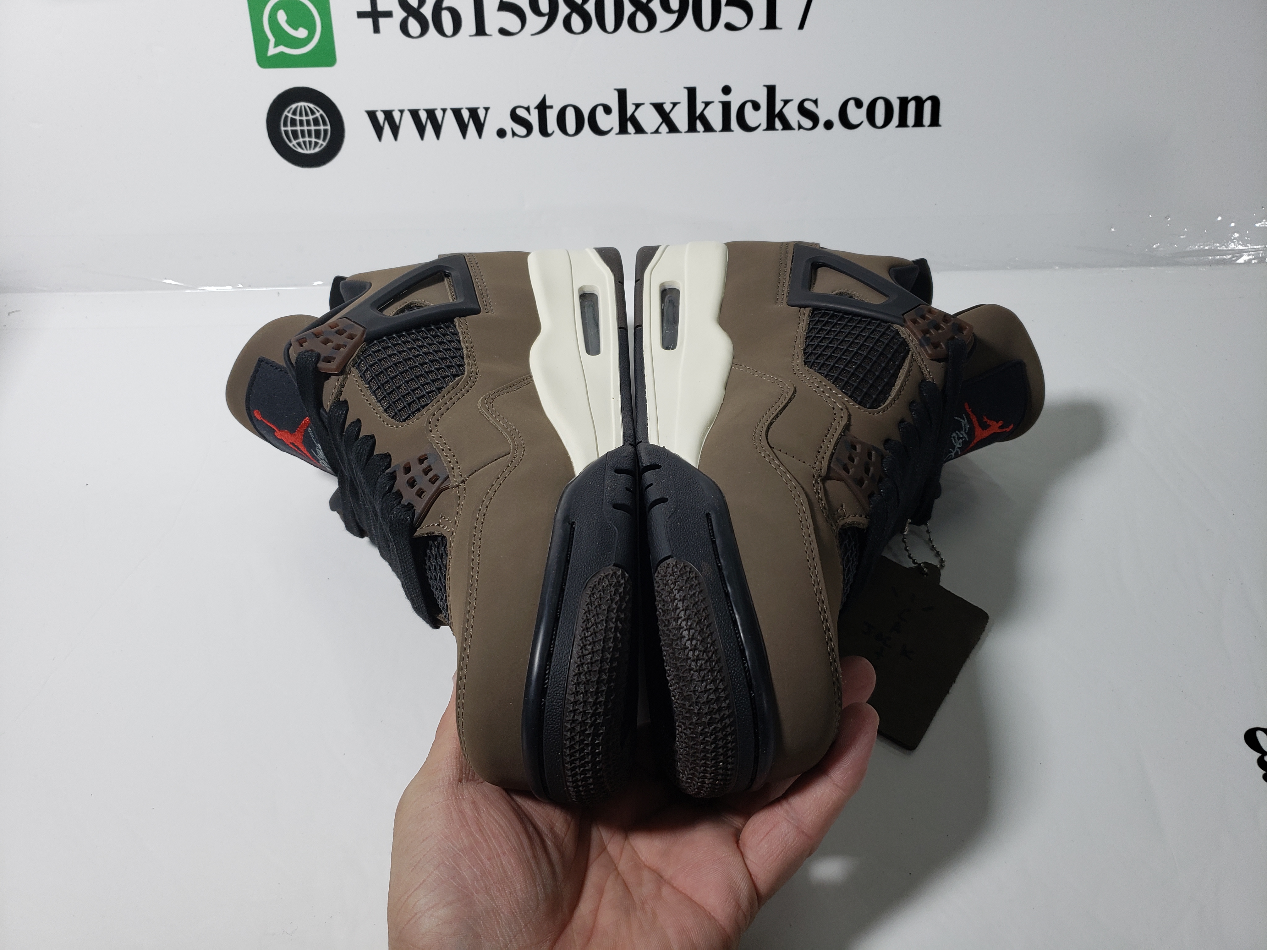 Pk God Batch Travis Scott x Air Jordan 4 “Dark Mocha” review STOCKXKICKS 02