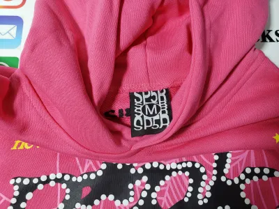 Sp5der pink tracksuit suit review STOCKXKICKS 02
