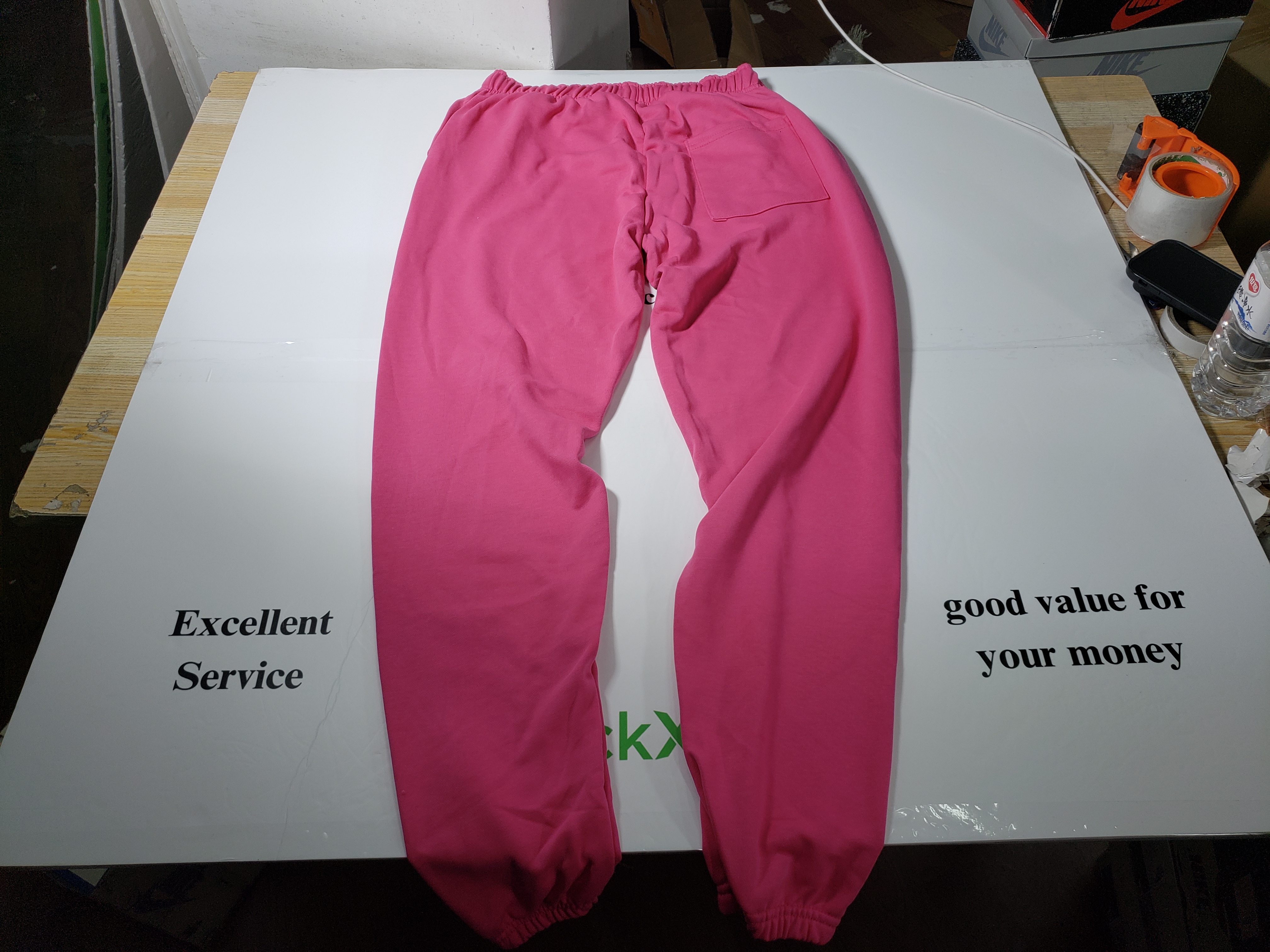 Sp5der pink tracksuit suit review STOCKXKICKS 07