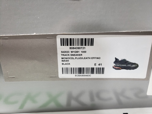 Balenciaga Track Tess S.Black (LED) 555032 W1GB7 1000  review 