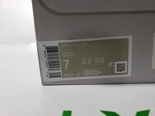 LJR Batch Nike Air Force 1 '07 Low White CW2288-111 review 