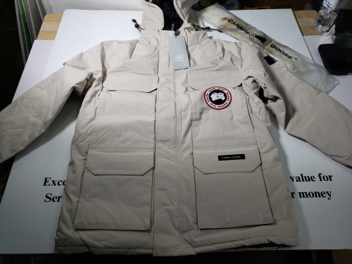 CANADA GOOSE Off White Down Jacket review 