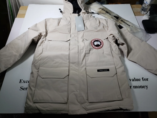 CANADA GOOSE Off White Down Jacket review 