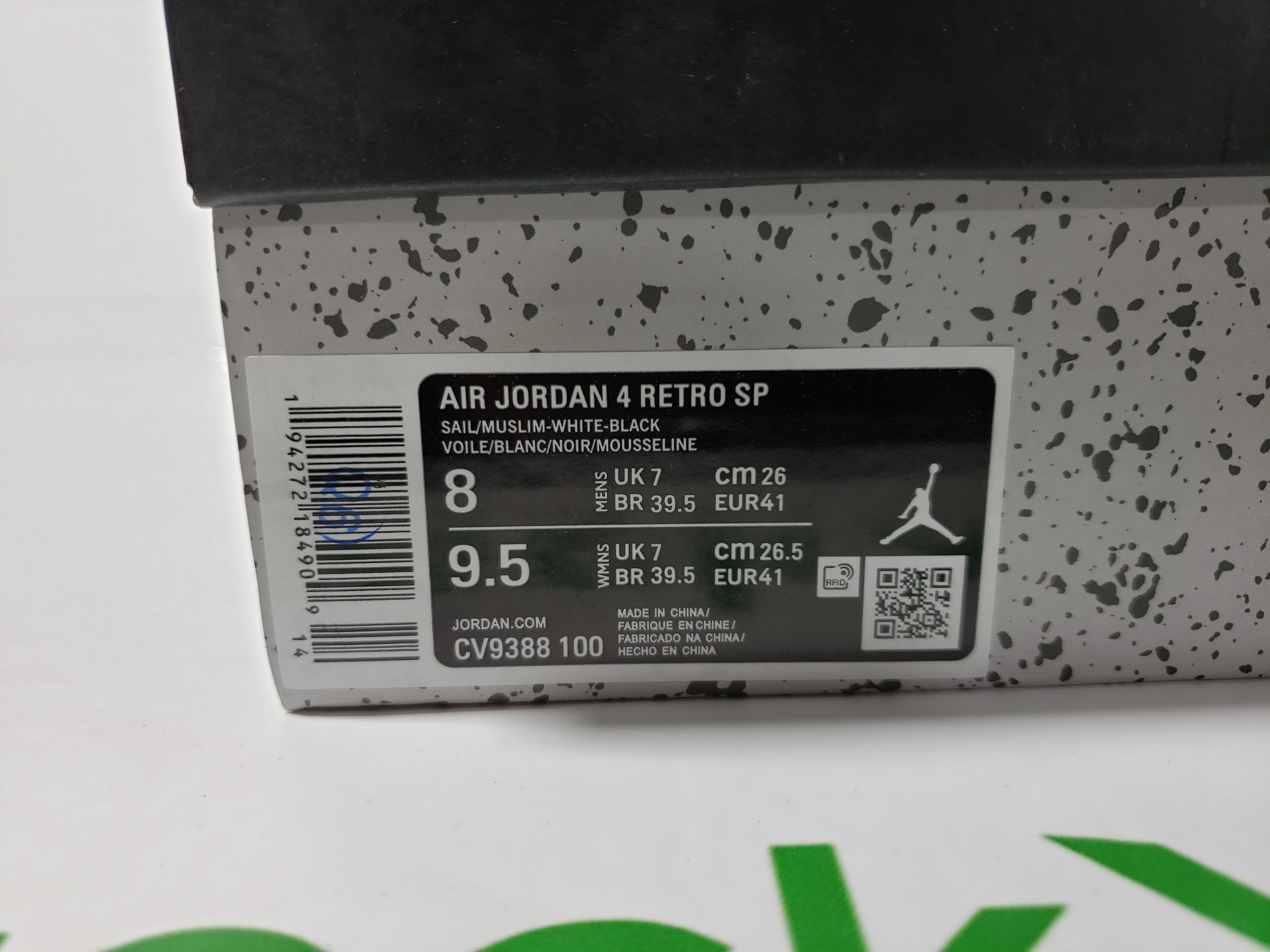 PK God Batch Air Jordan 4 Retro Off-White Sail (W) CV9388-100（This item is women's size, please refer to EUR size when purchasing） review STOCKXKICKS 00