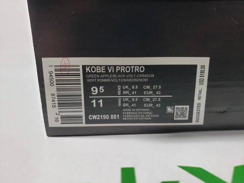 Nike Kobe 6 Protro Playoff Pack White Del Sol CW2190-001 review 