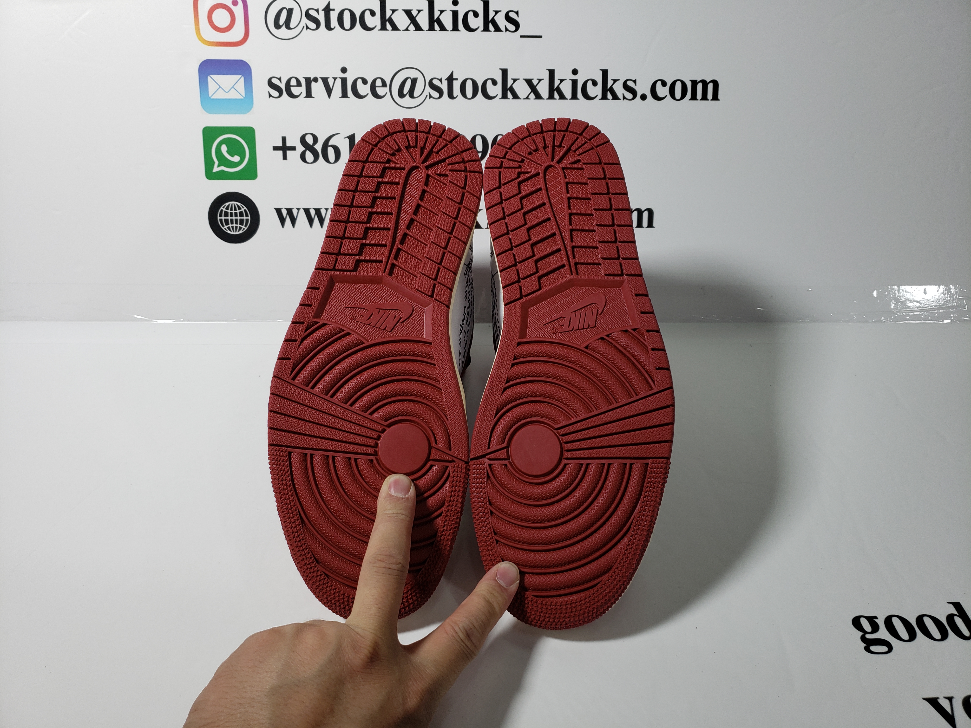 PK God Batch Nike Air Jordan 1 Retro High Off-White Chicago AA3834-101 review STOCKXKICKS 05