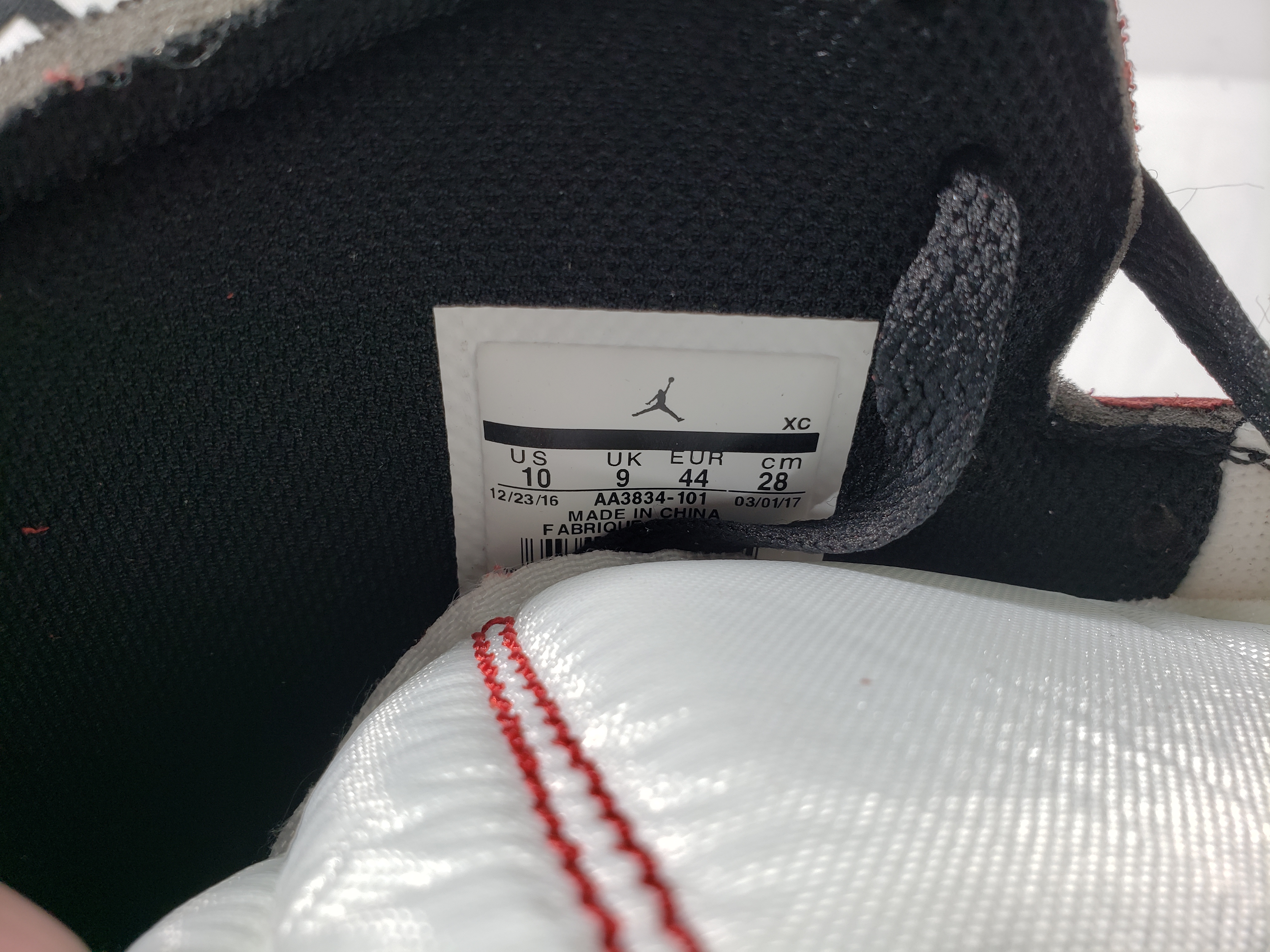 PK God Batch Nike Air Jordan 1 Retro High Off-White Chicago AA3834-101 review STOCKXKICKS 06