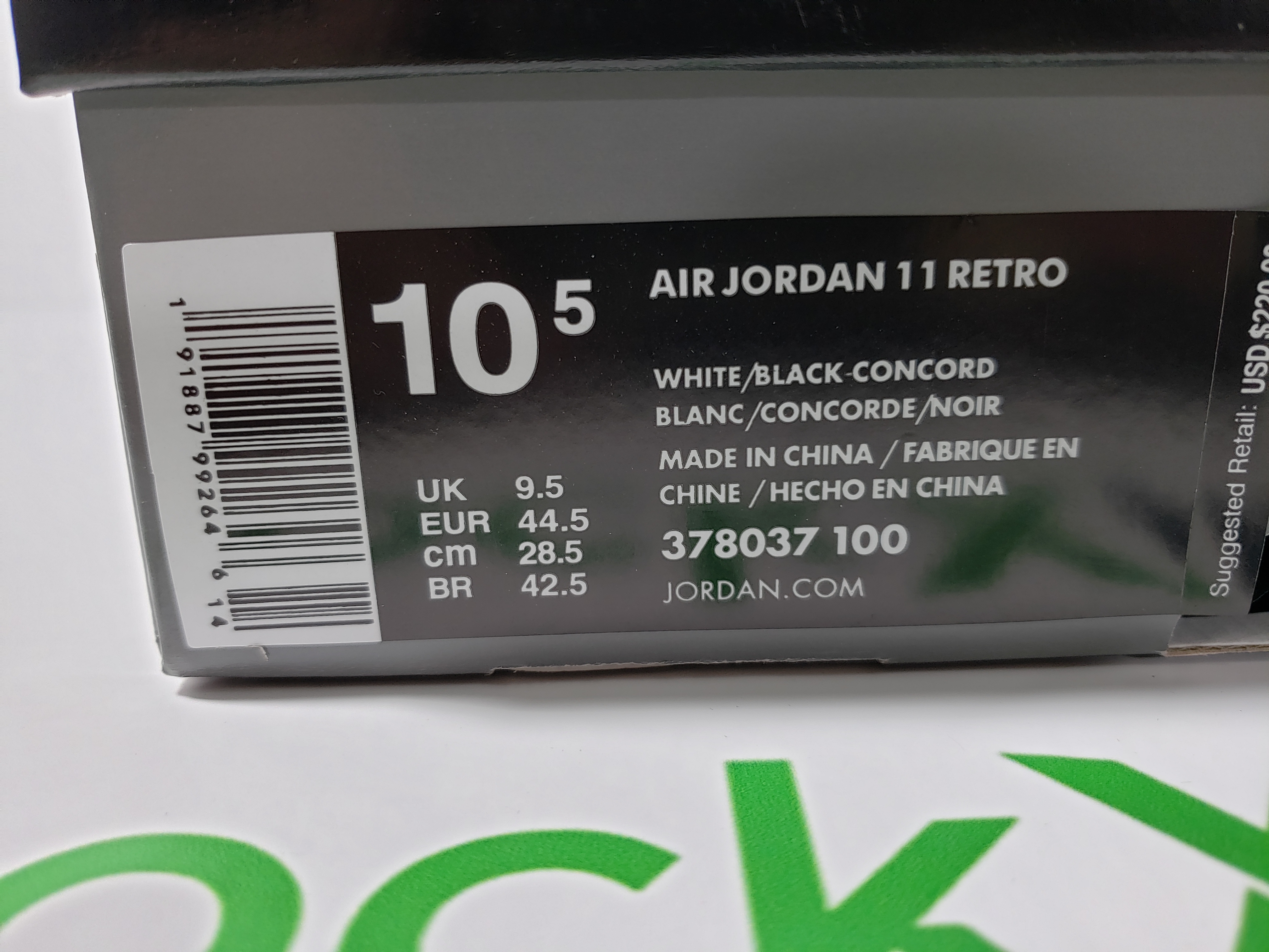 LJR Batch Air Jordan 11 Retro Concord (2018) 378037-100 review STOCKXKICKS 00
