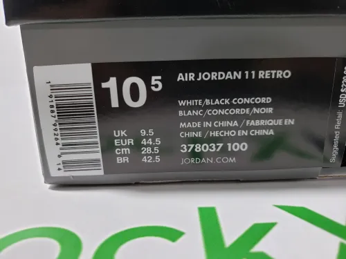 LJR Batch Air Jordan 11 Retro Concord (2018) 378037-100 review 