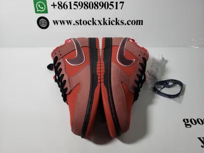PK God Batch Nike SB Dunk Low Concepts Red Lobster 313170-661 review STOCKXKICKS 04