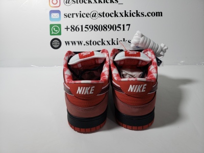 PK God Batch Nike SB Dunk Low Concepts Red Lobster 313170-661 review STOCKXKICKS 01