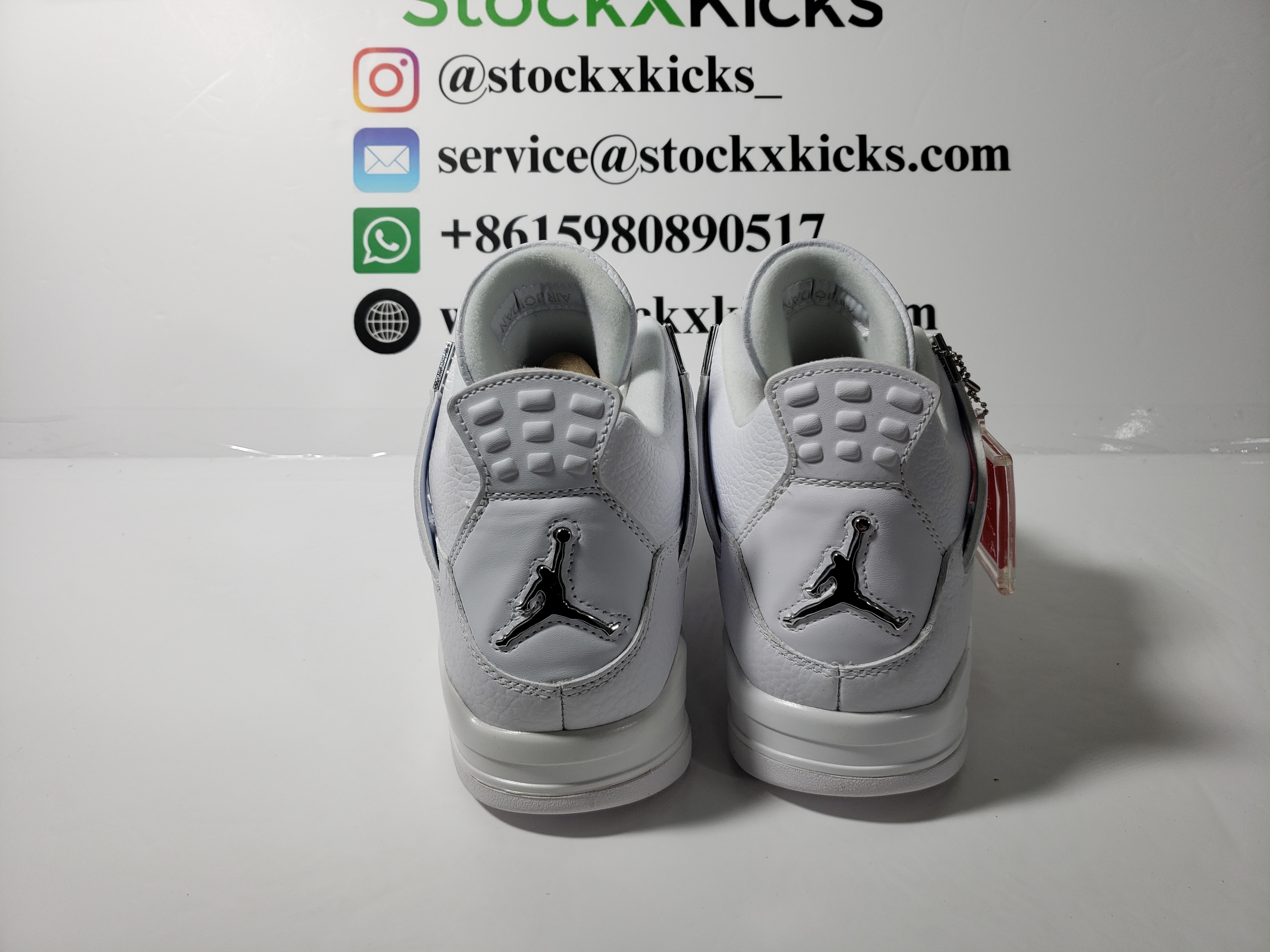 PK God Batch Air Jordan 4 Retro Pure Money (2017) 308497-100 review STOCKXKICKS 01