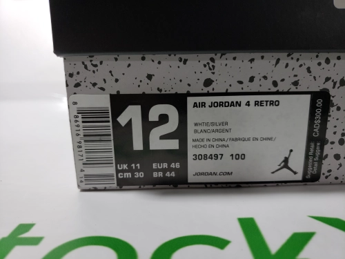 PK God Batch Air Jordan 4 Retro Pure Money (2017) 308497-100 review 