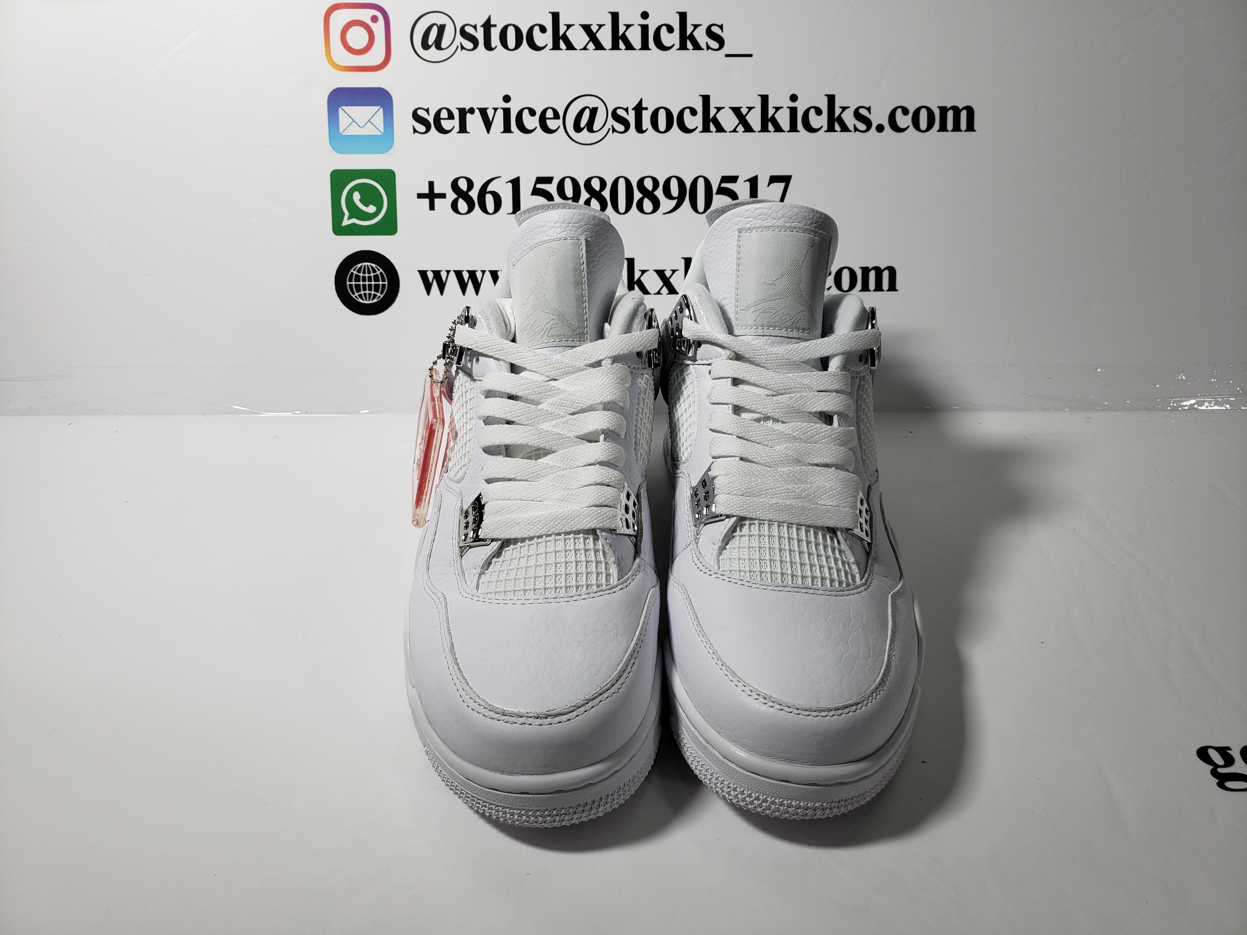 PK God Batch Air Jordan 4 Retro Pure Money (2017) 308497-100 review STOCKXKICKS 02