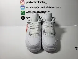 PK God Batch Air Jordan 4 Retro Pure Money (2017) 308497-100 review STOCKXKICKS 03