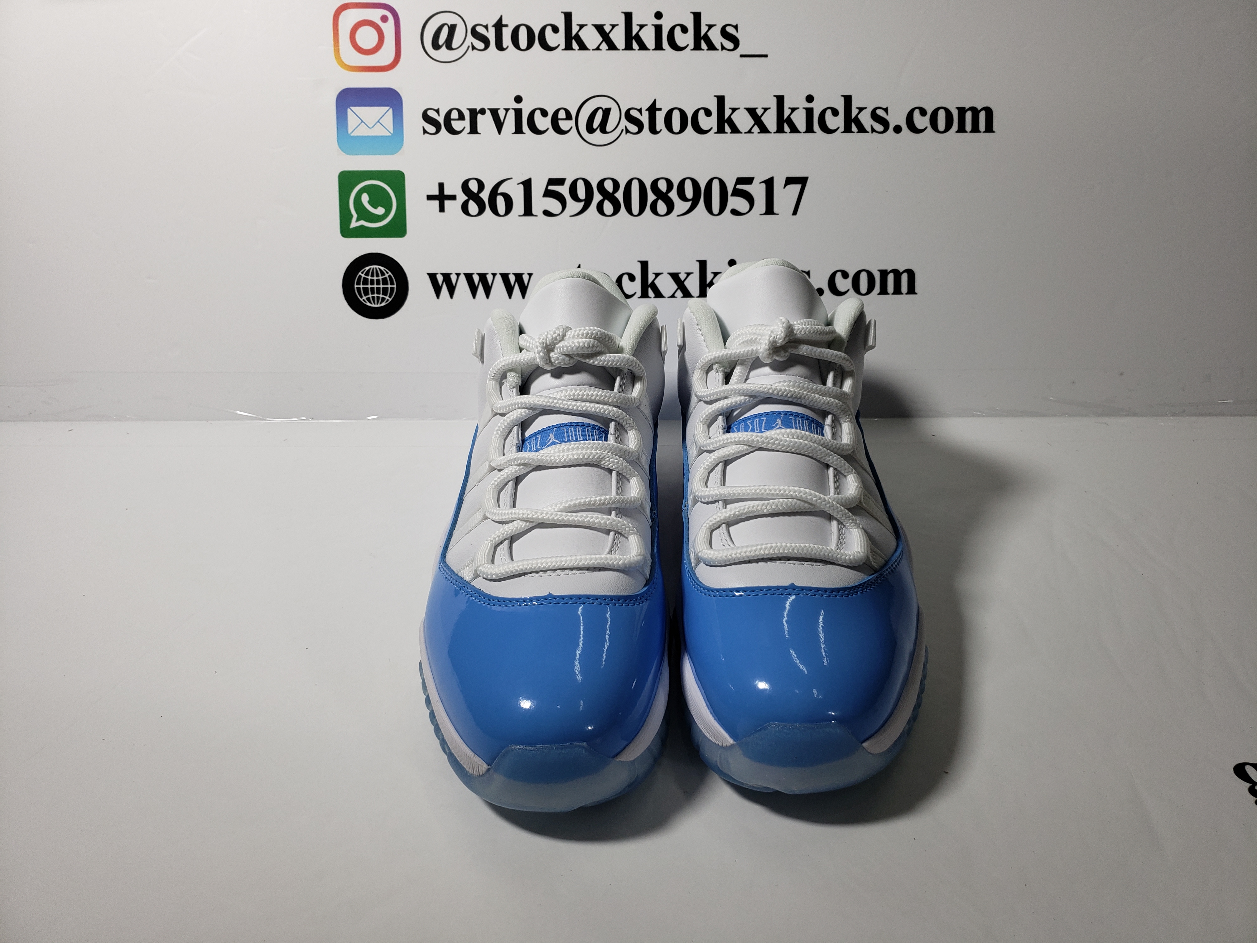 PK God Batch Air Jordan 11 Retro Low University Blue 528895-106 review STOCKXKICKS 02