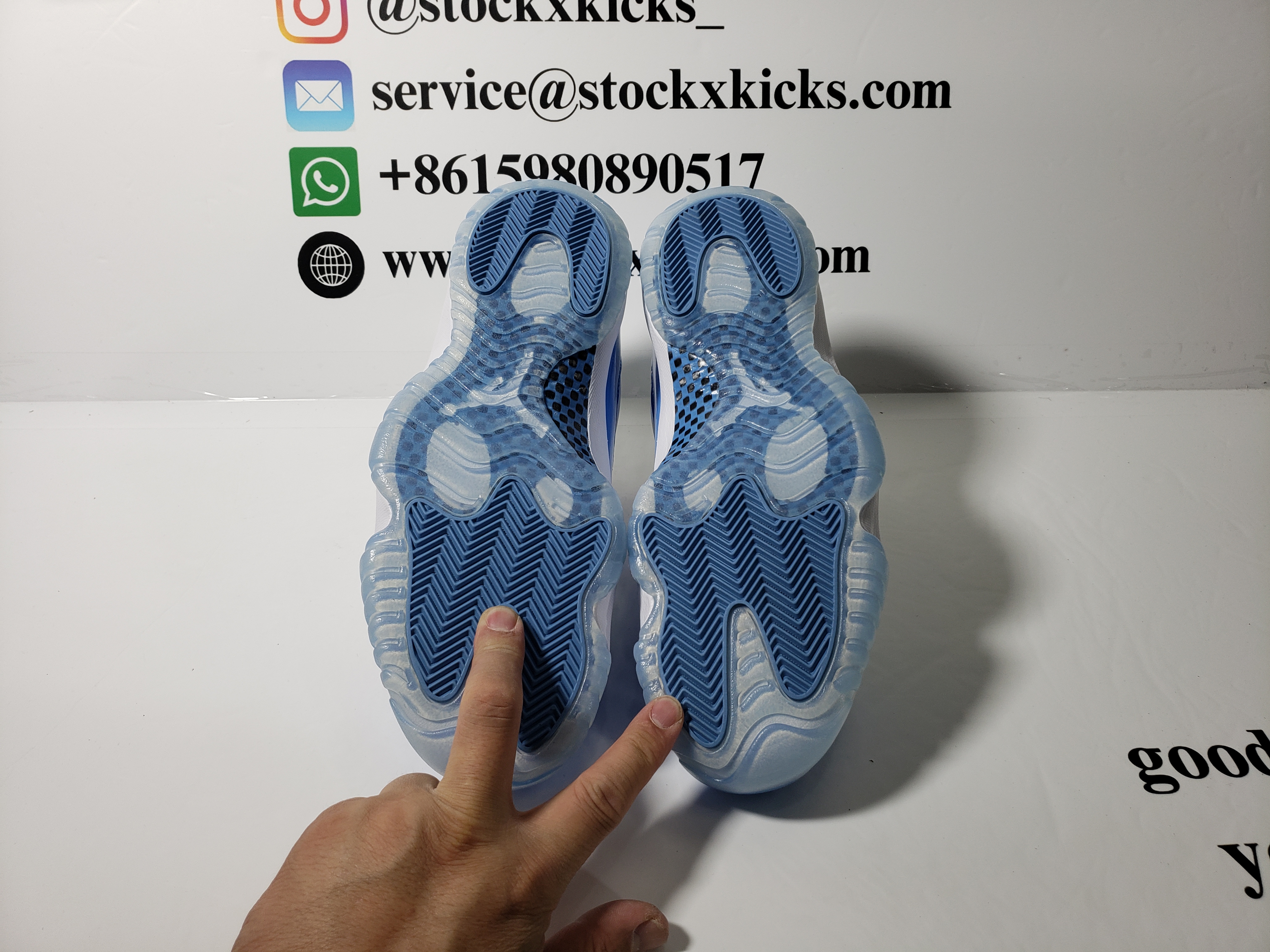 PK God Batch Air Jordan 11 Retro Low University Blue 528895-106 review STOCKXKICKS 05