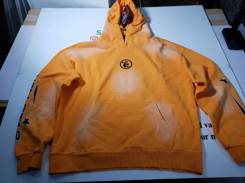 Hellstar Fire Orange Hoodie Orange Dye review 