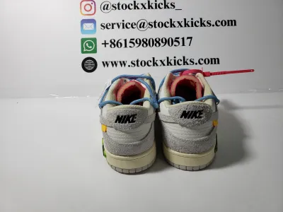 PK God Batch Nike Dunk Low Off-White Lot 17 DJ0950-117 review STOCKXKICKS 01