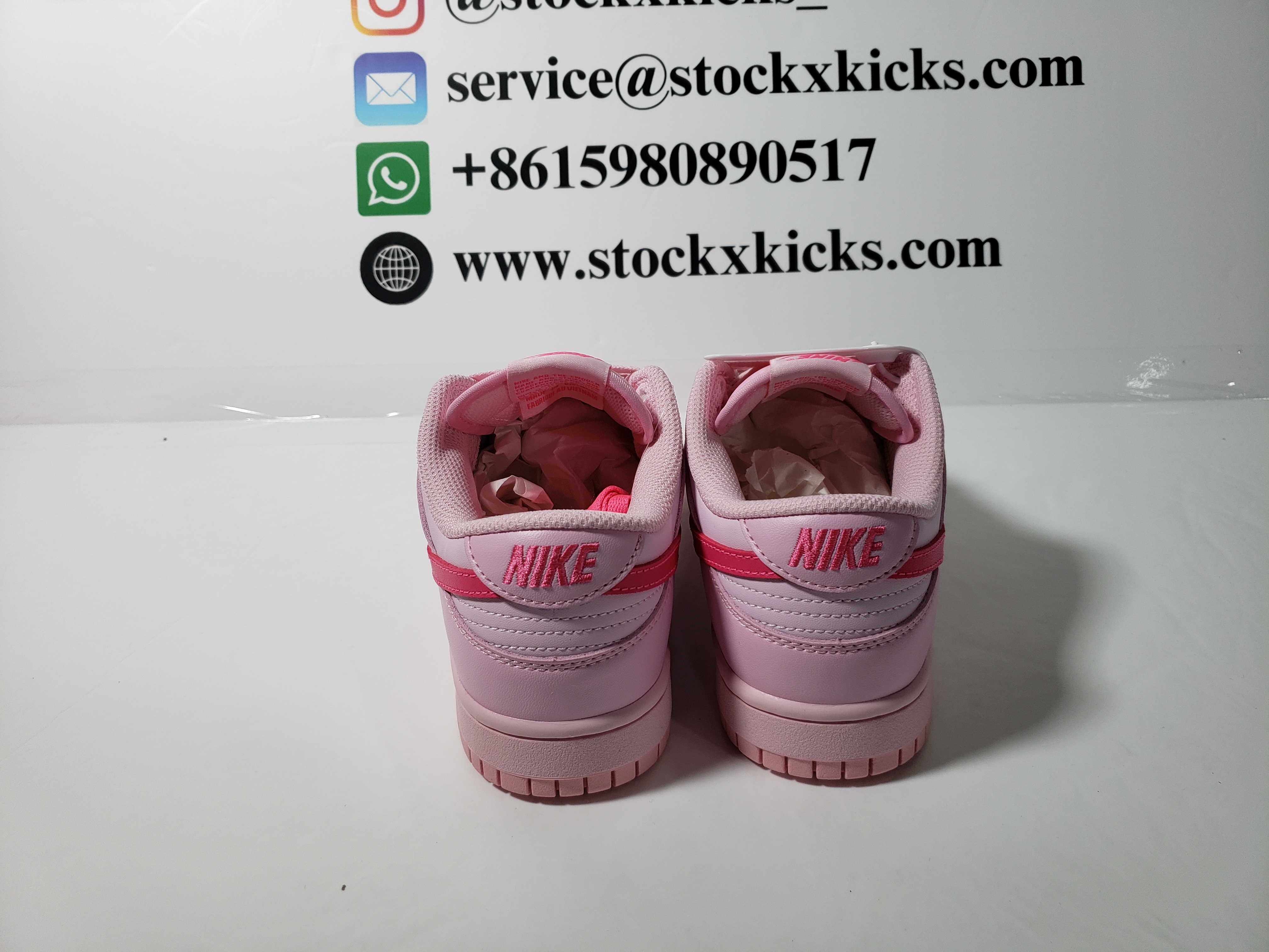 LJR Batch Nike Dunk Low Triple Pink DH9765-600 review STOCKXKICKS 02