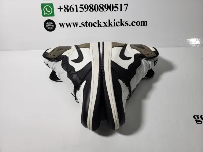 PK God Batch Air Jordan 1 Retro High Dark Mocha 555088-105 review STOCKXKICKS  04