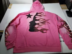 Hellstar Brainwashed Without Brain Hoodie Pink review STOCKXKICKS customer order QC photos, for referenc 03
