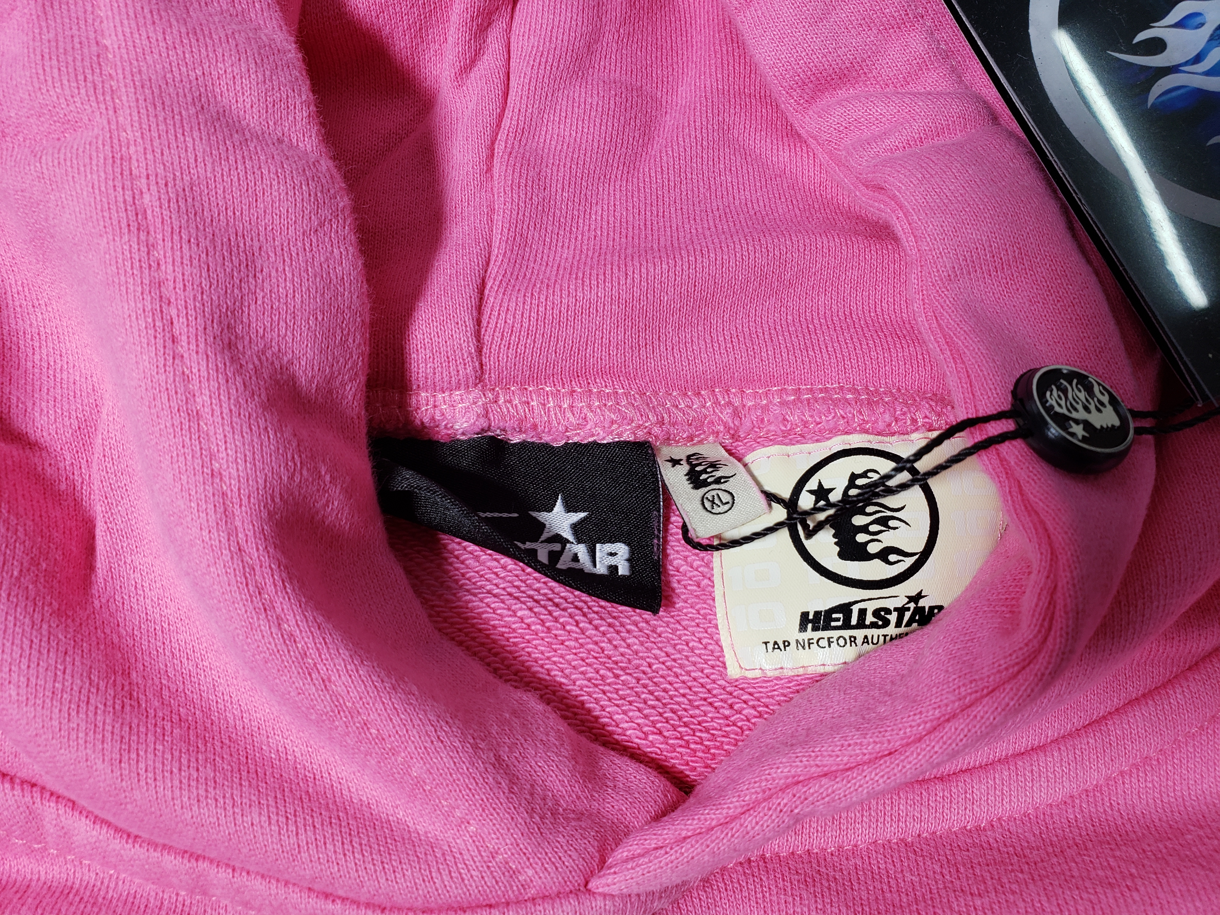 Hellstar Brainwashed Without Brain Hoodie Pink review STOCKXKICKS customer order QC photos, for referenc 01