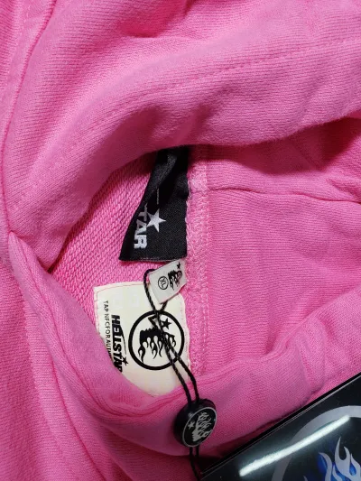 Hellstar Brainwashed Without Brain Hoodie Pink review STOCKXKICKS customer order QC photos, for referenc 01
