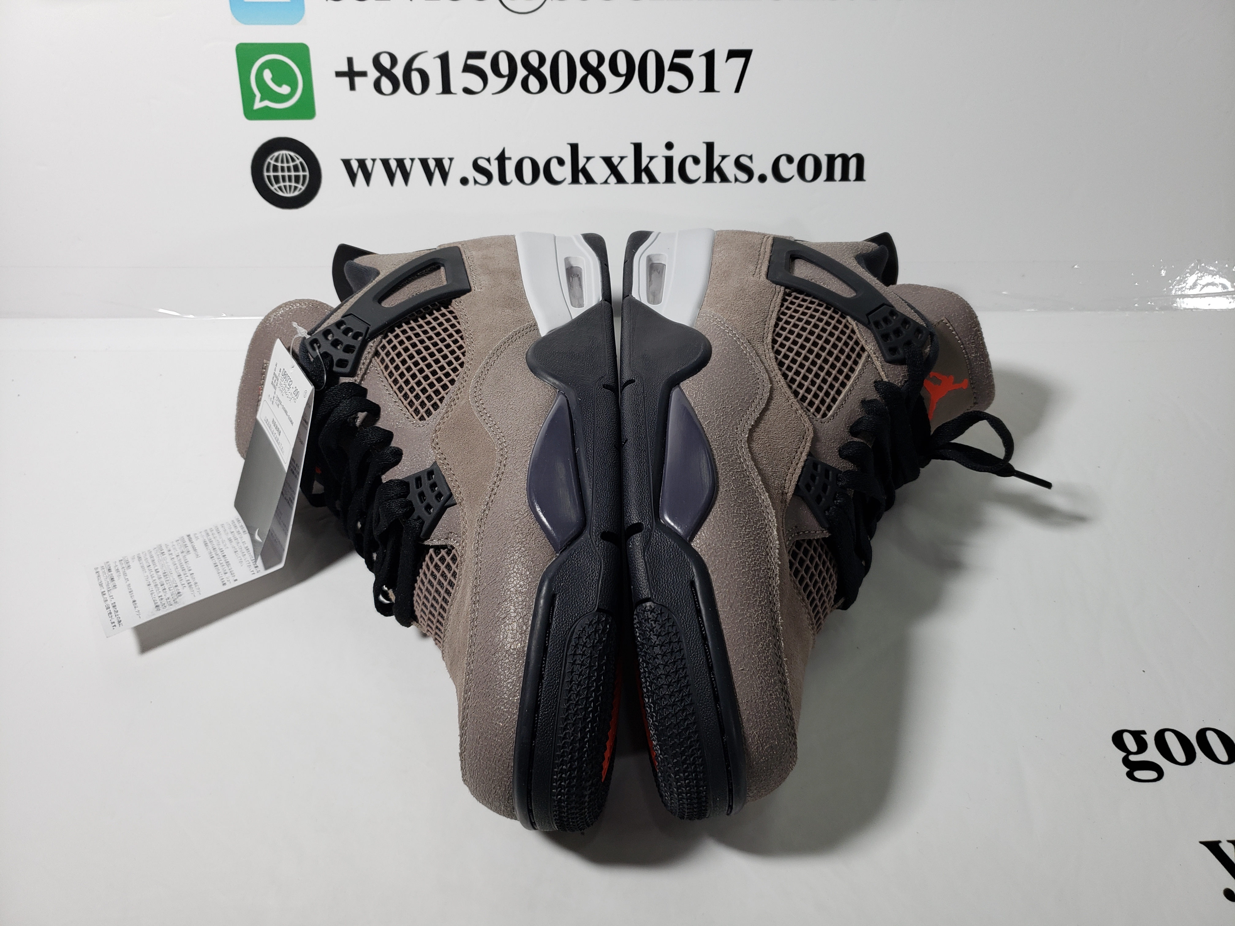 PK God Batch Air Jordan 4 Retro Taupe Haze DB0732-200 review STOCKXKICKS 04