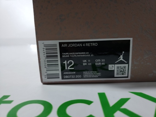 PK God Batch Air Jordan 4 Retro Taupe Haze DB0732-200 review 
