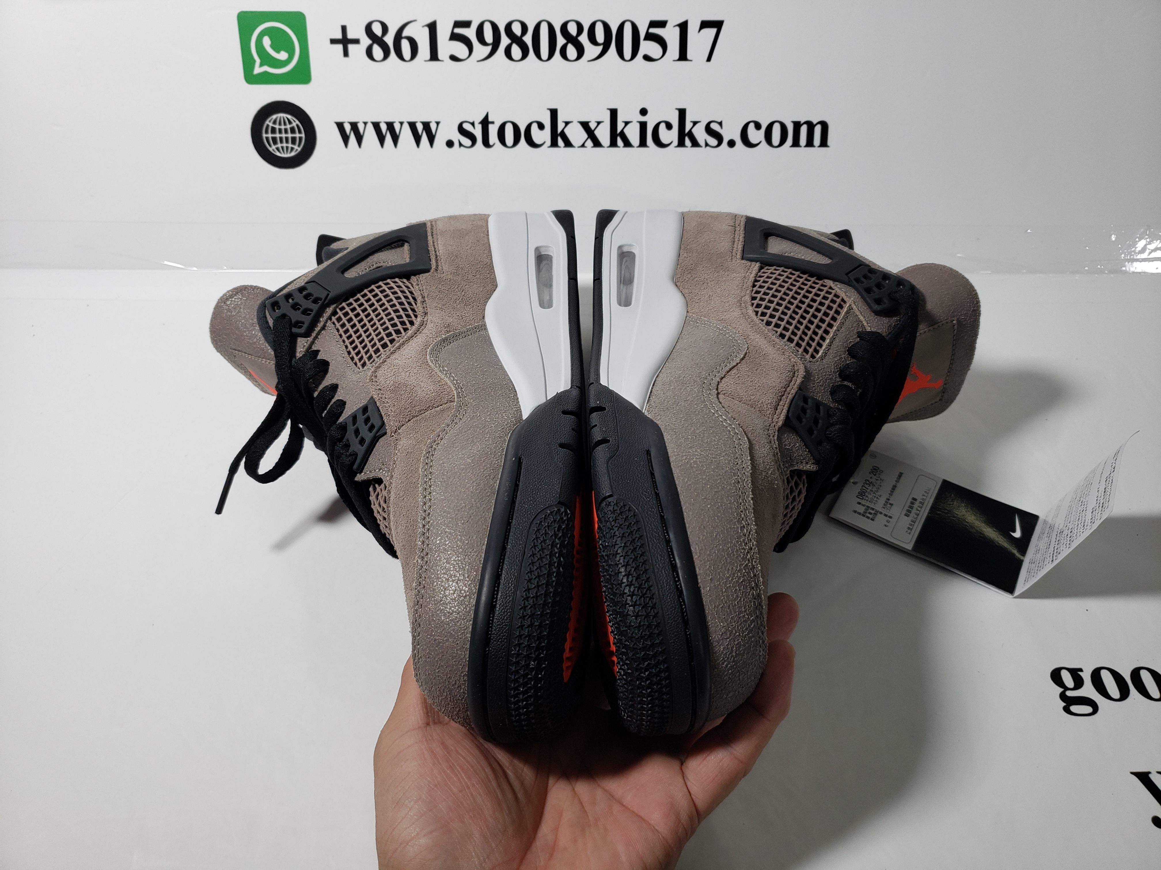 PK God Batch Air Jordan 4 Retro Taupe Haze DB0732-200 review STOCKXKICKS 03